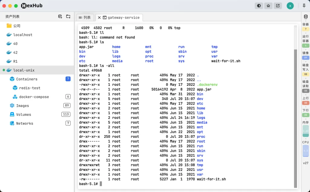 图片[12] | [终端工具] HexHub | 集成Docker/SSH/SFTP/数据库管理 程序员效率提升利器 | 次元便利店