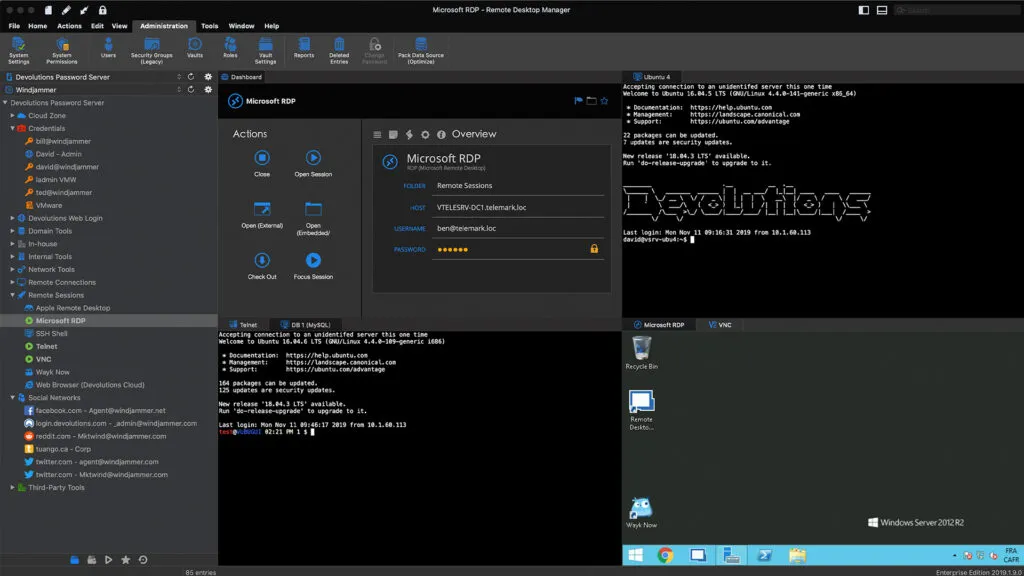 图片[7] | [远程连接] Remote Desktop Manager｜远程控制｜支持RDP/VNC/SSH协议｜批量管理[破解版][2024.3.29] | 次元便利店