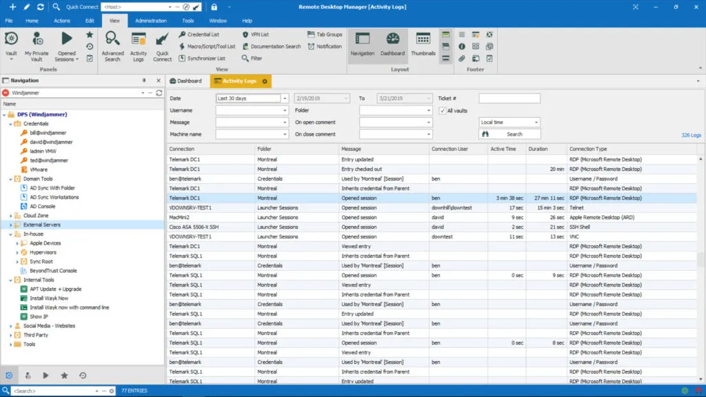 [远程连接] Remote Desktop Manager｜远程控制｜支持RDP/VNC/SSH协议｜批量管理[破解版][2024.3.29] | 次元便利店